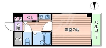 間取図 阪急京都線/淡路駅 徒歩9分 1階 築32年
