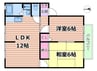 東海道本線<琵琶湖線・JR京都線>/東淀川駅 徒歩6分 1階 築32年 2LDKの間取り