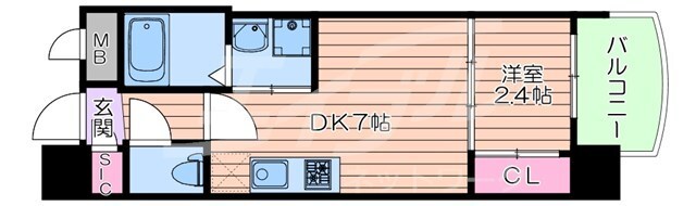 間取り図 セレニテ西中島アリア弐番館