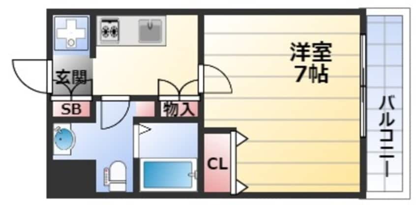 間取図 パークヒルズ新大阪will
