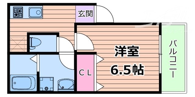 間取り図 シナジーコート十三東