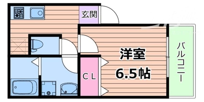 間取図 シナジーコート十三東