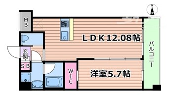 間取図 プレジオ東三国