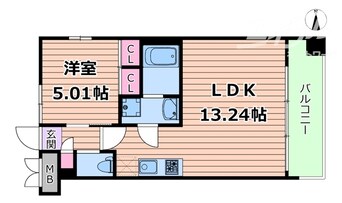 間取図 プレジオ東三国
