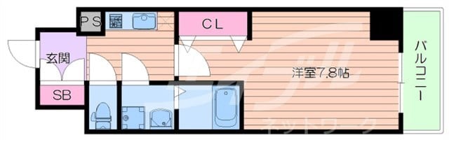 間取り図 阪急京都線/崇禅寺駅 徒歩10分 2階 築8年