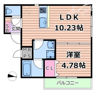 間取図 BLANCOSTA　sole