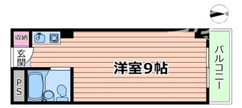 間取図 東海道本線<琵琶湖線・JR京都線>/新大阪駅 徒歩6分 7階 築51年