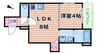 阪急京都線/崇禅寺駅 徒歩9分 1階 1年未満 1LDKの間取り