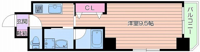 間取り図 アネシス新大阪