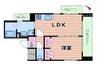 大阪メトロ御堂筋線/西中島南方駅 徒歩13分 5階 築39年 1LDKの間取り