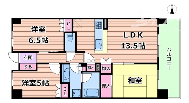 間取り図 ザ・レジデンス東三国
