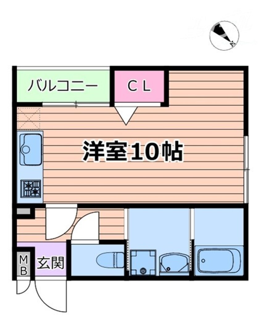 間取図 PARK　HoKule'a