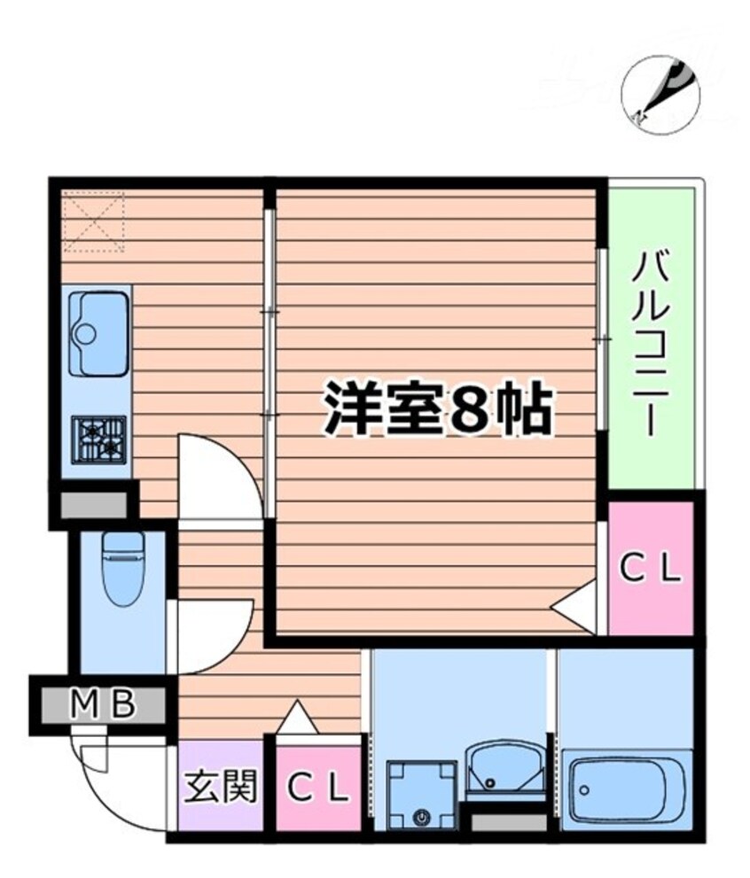 間取図 PARK　HoKule'a