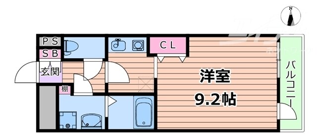 間取り図 十三本町ウインズマンションⅡ