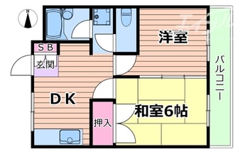 間取図 毛利マンション