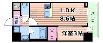 間取図 大阪メトロ御堂筋線/江坂駅 徒歩7分 7階 築1年