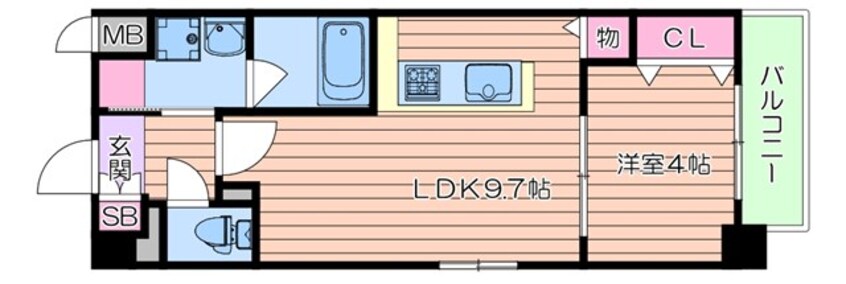 間取図 エスジーエスエーステージ