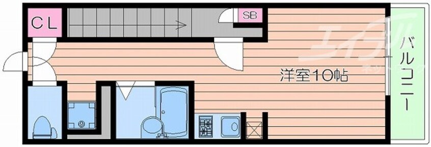 間取図 サンパレス塚本