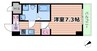 エグゼ新大阪南 1Kの間取り