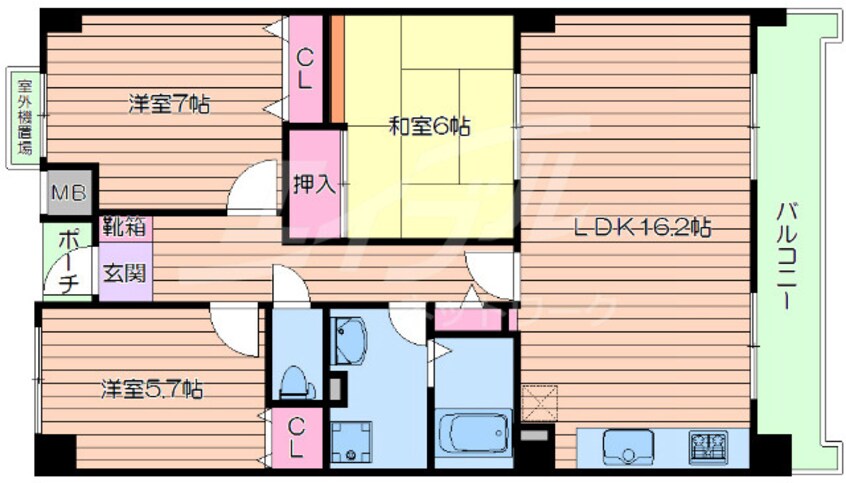 間取図 アーバンパーク緑地公園