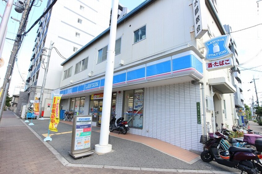 ローソン 東中島一丁目店(コンビニ)まで89m ハイツまさき苑