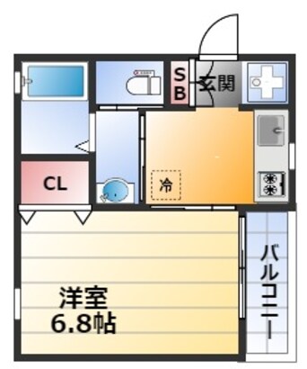 間取図 ファインスクエア三国