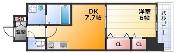 間取図 フィールドライト新大阪