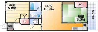 間取図 クリスタルシャトー