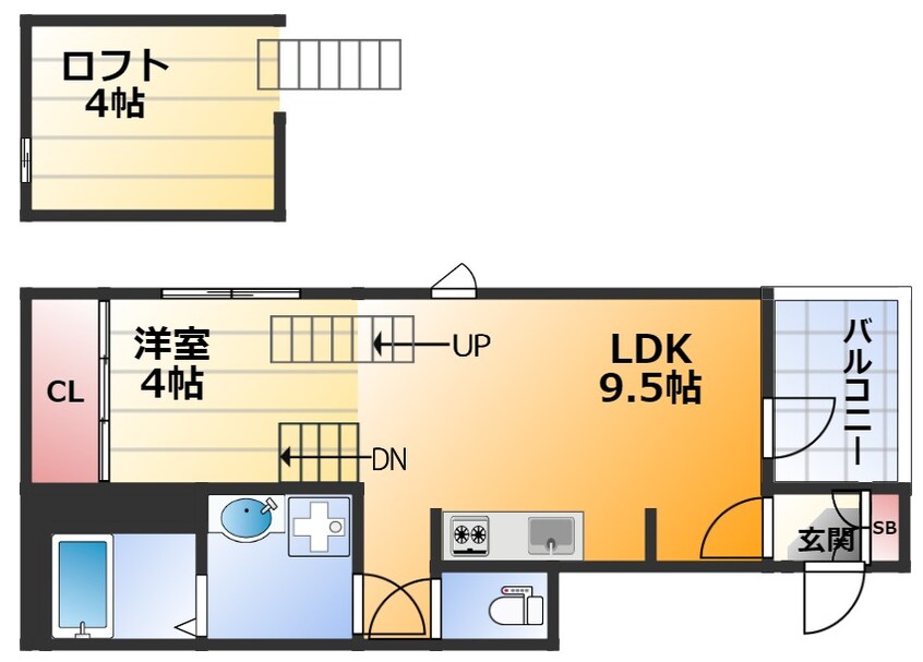 間取図 サザンモデラート