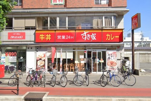 すき家 三国本町店(その他飲食（ファミレスなど）)まで618m ドルチェヴィータ新大阪