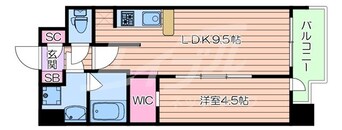 間取図 スプランディッド新大阪5