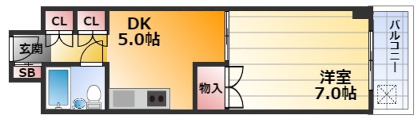 間取図 東三国グランドハイツ北