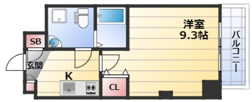 間取図 セレニテ新大阪弐番館