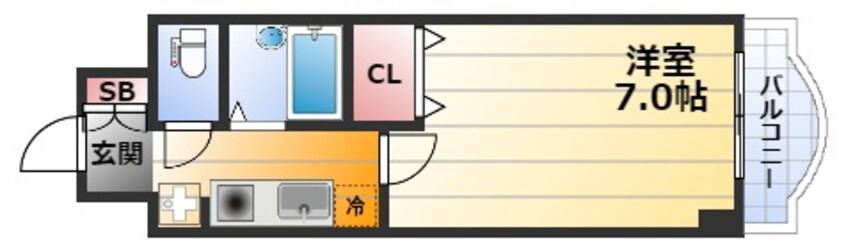 間取図 ノルデンハイム新大阪