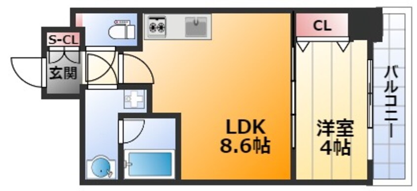 間取図 スプランディッド7