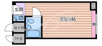 間取図 ステュディオ新御堂