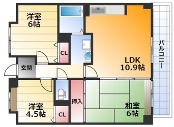 間取図 ロイヤル三国