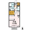 オペラハウス吉岡町 1Rの間取り