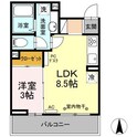 カルデア （高崎市北通町）の間取図