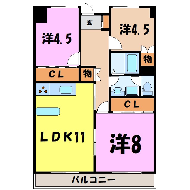 間取り図 高井ハイツ