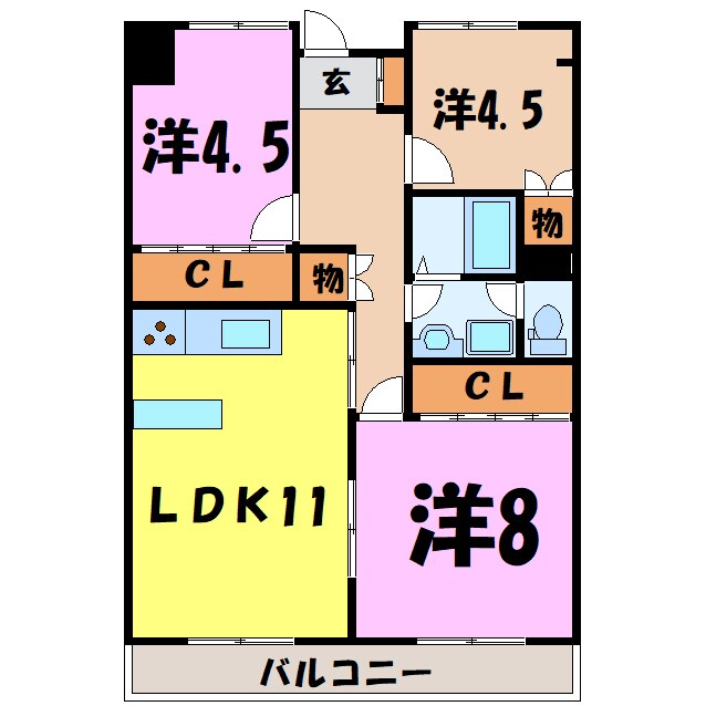 間取り図 高井ハイツ