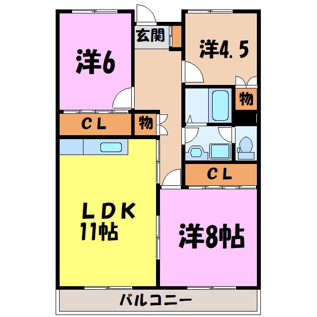 間取り図 高井ハイツ