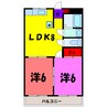 エトワールナイン（高崎市倉賀野町） 2LDKの間取り