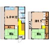 高崎貸家　(高崎市片岡町) 3LDKの間取り