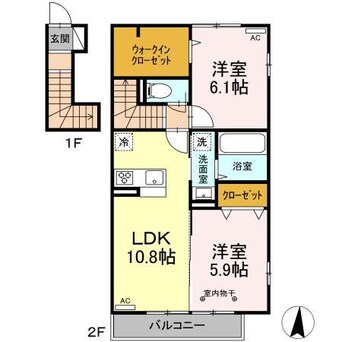 間取図 ベルシエール（高崎市八幡町）