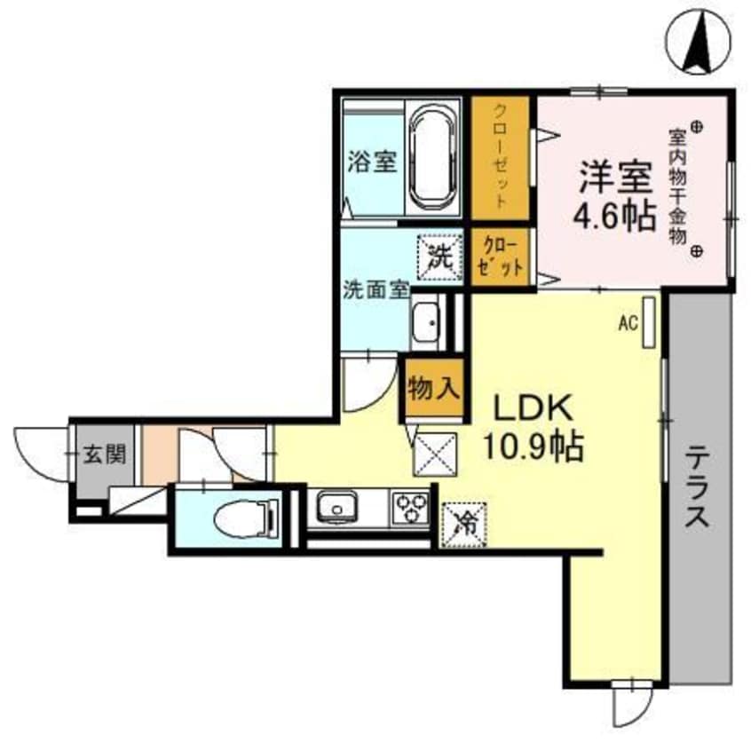 間取図 (仮)高崎市羅漢町PJ（高崎市羅漢町）