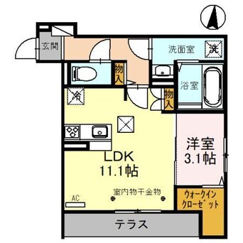 間取図 (仮)高崎市羅漢町PJ（高崎市羅漢町）