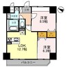 グラン・ルポ高崎 2LDKの間取り