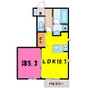 シャルール A/B（高崎市足門町） 1LDKの間取り