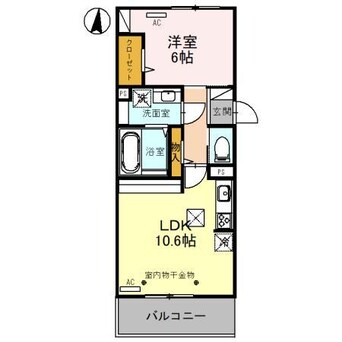 間取図 ガーネット（前橋市小相木町）